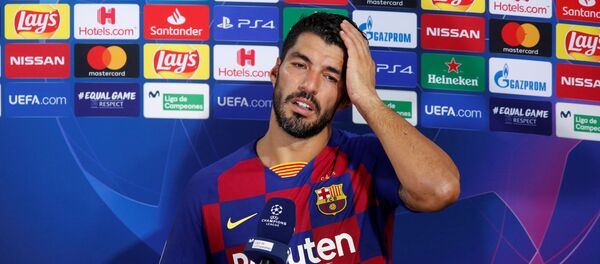 Уругвайский футболист Луис Суарес - Sputnik Беларусь