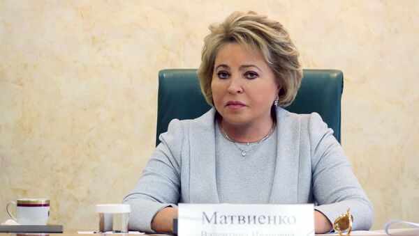 Председатель Совета Федерации РФ Валентина Матвиенко - Sputnik Беларусь