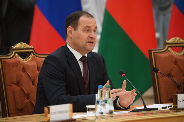 Премьер-министр Беларуси Роман Головченко - Sputnik Беларусь