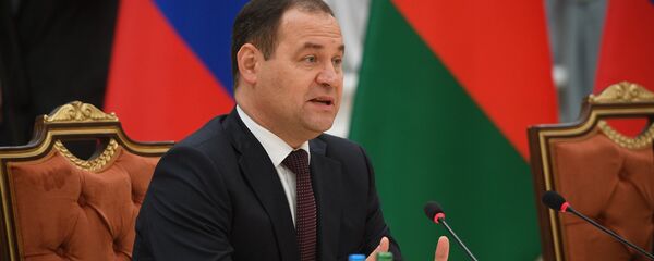 Прэм'ер-міністр Беларусі Раман Галоўчанка Прэм'ер-міністр Беларусі Раман Галоўчанка - Sputnik Беларусь