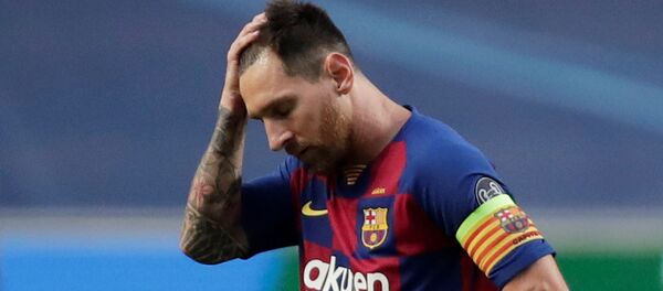 Аргентинский футболист Лионель Месси - Sputnik Беларусь