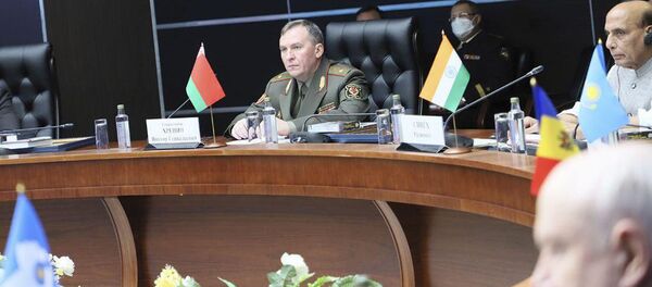 Виктор Хренин на заседании в Москве - Sputnik Беларусь