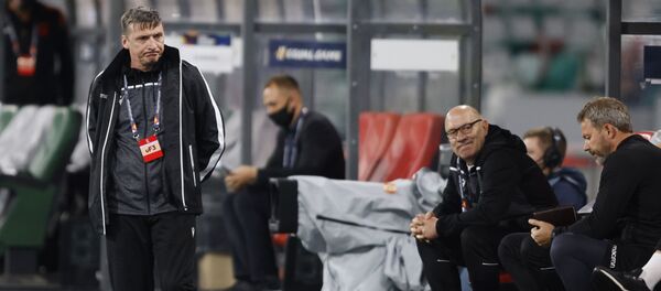 Главный тренер сборной Беларуси по футболу Михаил Мархель - Sputnik Беларусь