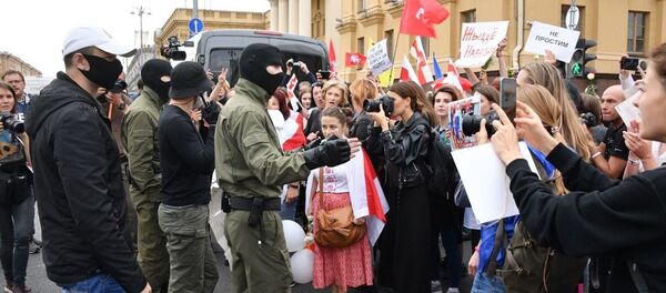 Акция протеста в Минске 5 сентября - Sputnik Беларусь