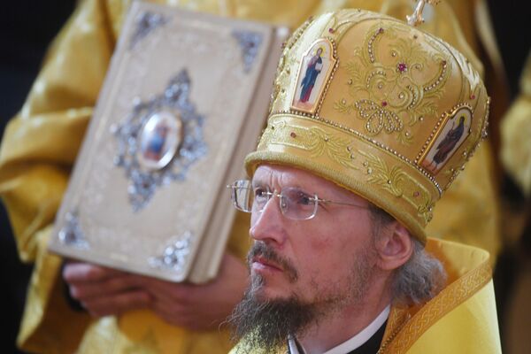 Возведение в сан митрополита нового главы Белорусской православной церкви - Sputnik Беларусь