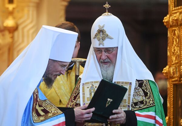 Возведение в сан митрополита нового главы Белорусской православной церкви - Sputnik Беларусь