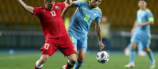 Матч между сборными Беларуси и Казахстана - Sputnik Беларусь