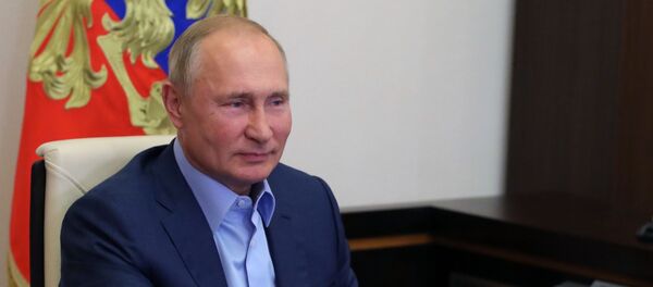 Прэзідэнт РФ Уладзімір Пуцін Прэзідэнт РФ Уладзімір Пуцін - Sputnik Беларусь
