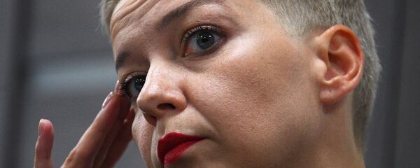 Мария Колесникова на пресс-конференции членов Координационного совета - Sputnik Беларусь