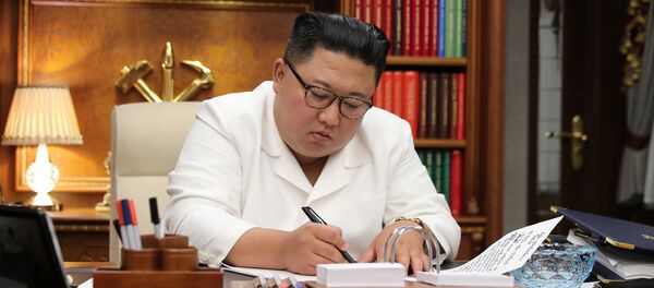 Лидер КНДР Ким Чен Ын - Sputnik Беларусь