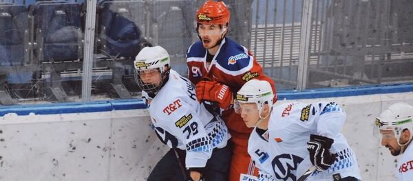 Матч чемпионата Беларуси по хоккею Юность - Динамо-Молодечно - Sputnik Беларусь