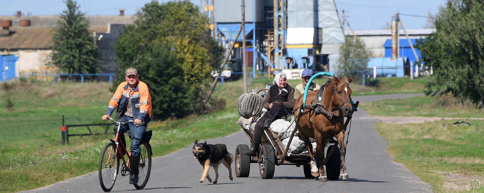 Жители агрогородка Спорово - Sputnik Беларусь, 1920, 12.09.2020