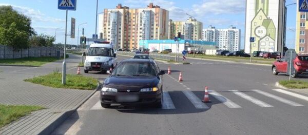 На месте ДТП На месте ДТП - Sputnik Беларусь