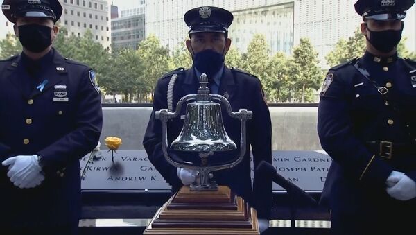 В США почтили память погибших в теракте 11 сентября, видео - Sputnik Беларусь