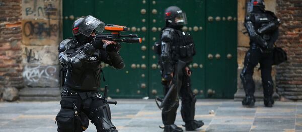 Акции протеста в Боготе, Колумбия - Sputnik Беларусь
