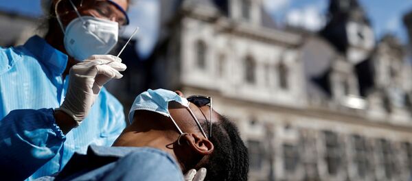 Тестирование на коронавирус в Париже - Sputnik Беларусь