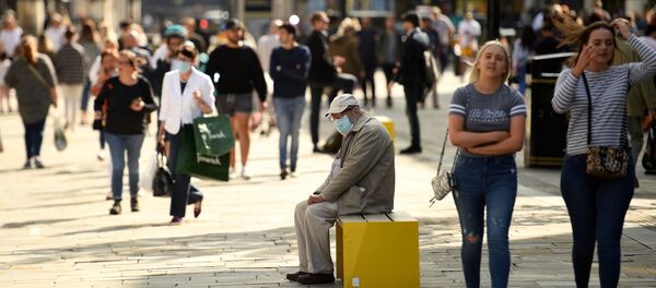Лондон во время коронавируса в сентябре - Sputnik Беларусь