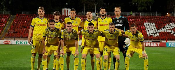 Футболисты борисовского БАТЭ Футболисты борисовского БАТЭ - Sputnik Беларусь