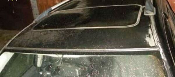 Последствия поджога автомобиля редактора СБ - Sputnik Беларусь