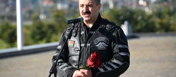 Виктор Лукашенко поблагодарил всех участников мотопробега - Sputnik Беларусь