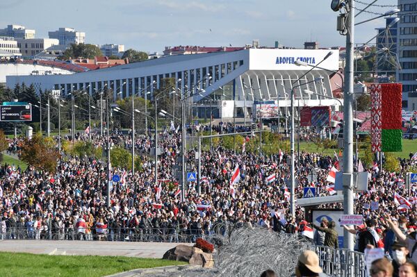 Марш Справедливости прошел в Минске - Sputnik Беларусь