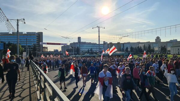 Марш Справедливости прошел в Минске - Sputnik Беларусь
