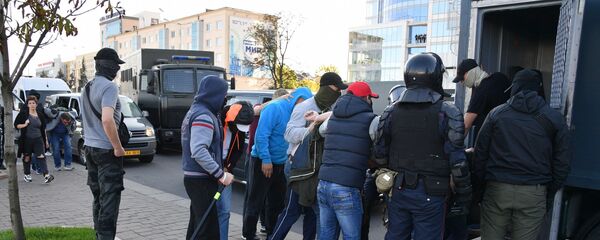 Задержания в Минске - Sputnik Беларусь