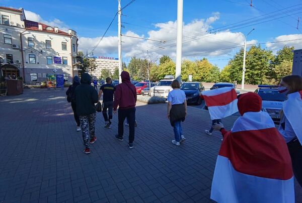 Марш Справедливости: как прошел 43-й день протестов в Минске и регионах - Sputnik Беларусь