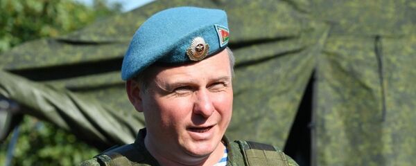 Начальник штаба руководства учения Славянское братство полковник Владимир Белый - Sputnik Беларусь