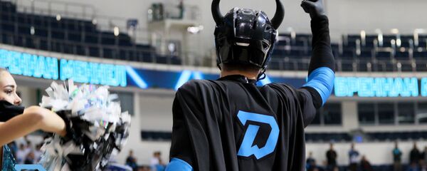 Во время матча ХК Динамо-Минск - Sputnik Беларусь