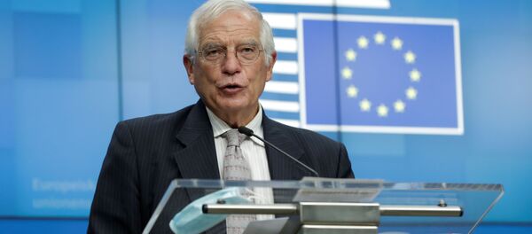 Кіраўнік еўрадыпламатыі Жозэп Барэль Кіраўнік еўрадыпламатыі Жозэп Барэль - Sputnik Беларусь