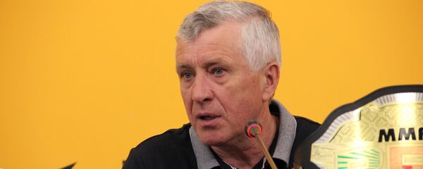 Заместитель председателя Белорусской федерации кикбоксинга и тайског бокса Анатолий Симончик Заместитель председателя Белорусской федерации кикбоксинга и тайског бокса Анатолий Симончик - Sputnik Беларусь