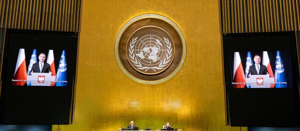 Выступ Анджэя Дуды ў ААН - Sputnik Беларусь