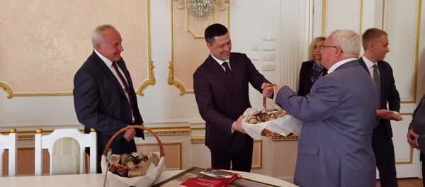 Визит губернатора Псковской области в Витебск - Sputnik Беларусь