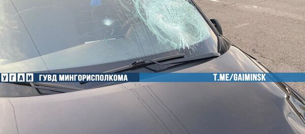 Последствия ДТП на Партизанском проспекте - Sputnik Беларусь