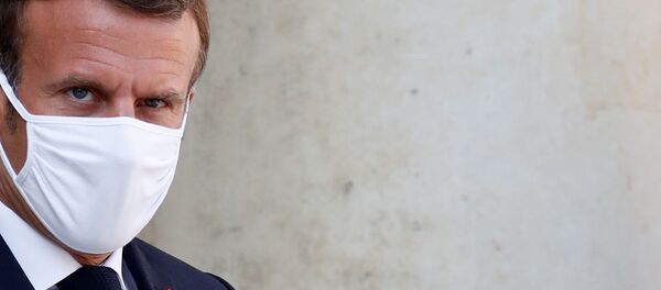 Президент Франции Эммануэль Макрон - Sputnik Беларусь