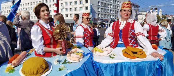 Областные Дожинки-2020 в Витебске - Sputnik Беларусь