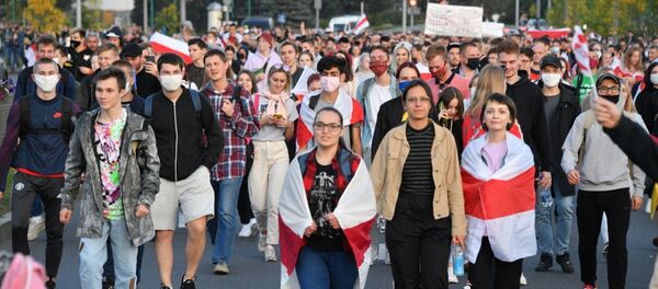 Акция протеста в Минске - Sputnik Беларусь
