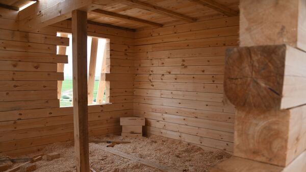 Строительство деревянного дома - Sputnik Беларусь