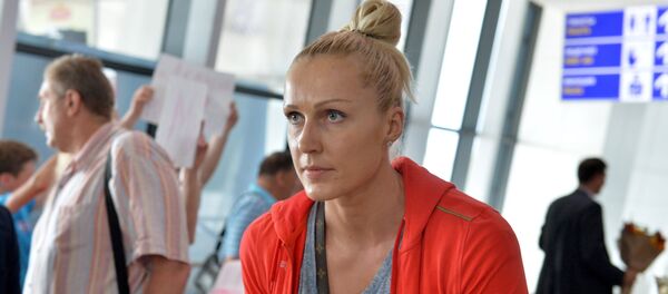 Белорусская баскетболистка Елена Левченко - Sputnik Беларусь