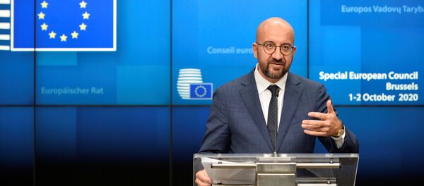 Кіраўнік Еўрасавета Шарль Мішэль Кіраўнік Еўрасавета Шарль Мішэль - Sputnik Беларусь