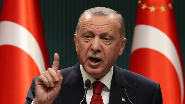 Президент Турции Реджеп Тайип Эрдоган - Sputnik Беларусь