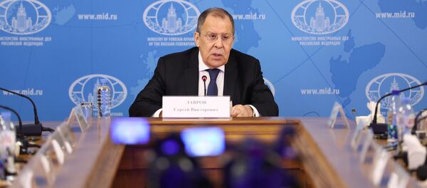 Міністр замежных спраў РФ Сяргей Лаўроў - Sputnik Беларусь