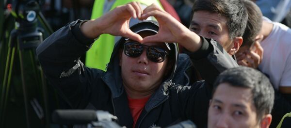 Акцыя пратэсту ў Бішкеку Акцыя пратэсту ў Бішкеку - Sputnik Беларусь