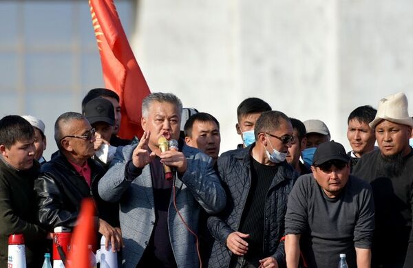 Акция протеста в Бишкеке - Sputnik Беларусь