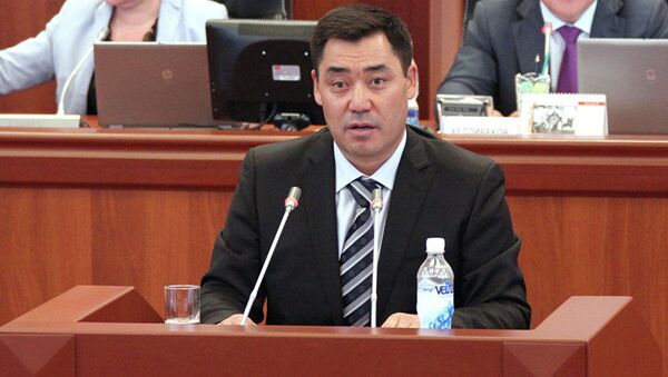 Новый премьер-министр Кыргызстана Садыр Жапаров - Sputnik Беларусь