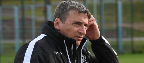 Главный тренер сборной Беларуси по футболу Михаил Мархель - Sputnik Беларусь