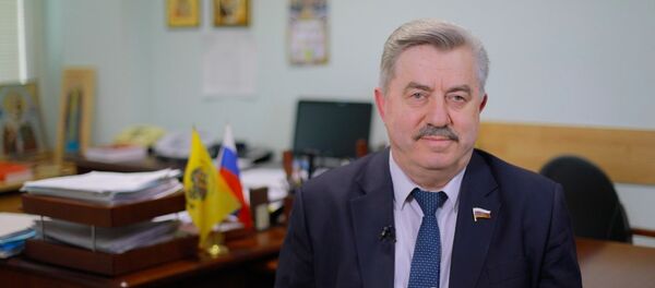 Депутат Госдумы РФ, первый зампред комитета по делам СНГ Виктор Водолацкий - Sputnik Беларусь