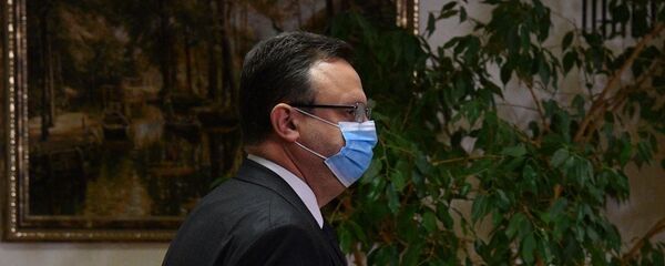 Міністр аховы здароўя Дзмітрый Піневіч Міністр аховы здароўя Дзмітрый Піневіч - Sputnik Беларусь