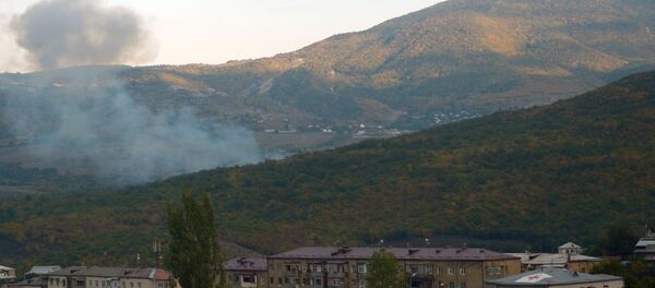 Обострение ситуации вокруг Нагорного Карабаха Обострение ситуации вокруг Нагорного Карабаха - Sputnik Беларусь